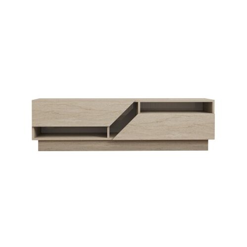 Hanah home TV ormarić Koza, 160 cm, Krem Slike