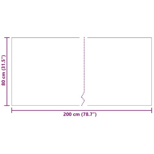  Tepih trkač Svijetlo siva 80 x 200 cm tkanina Slike