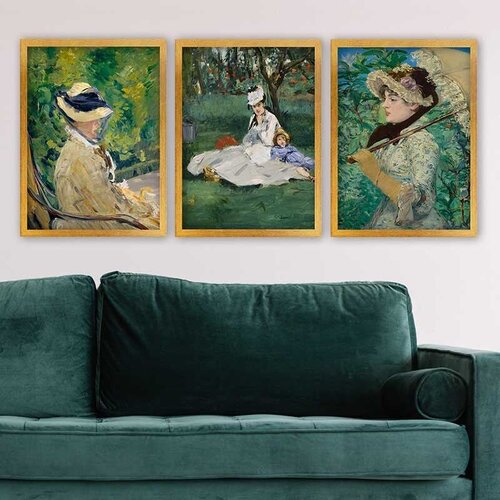 Wallity Set uramljenih slika 3AC_UN145358 , 3 Dela Cene