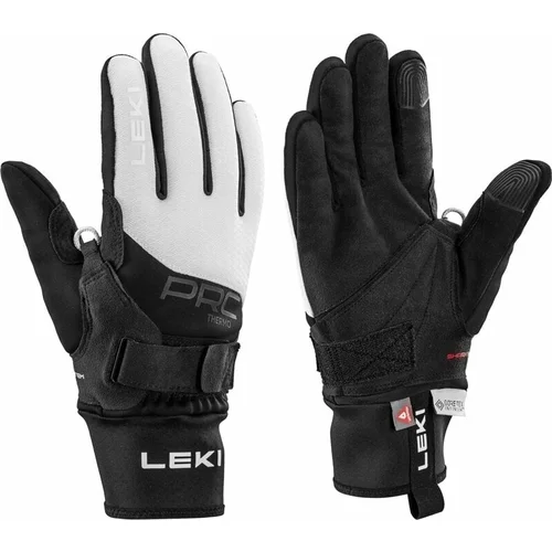 Leki PRC ThermoPlus Shark Women Black/White 7,5 Smučarske rokavice