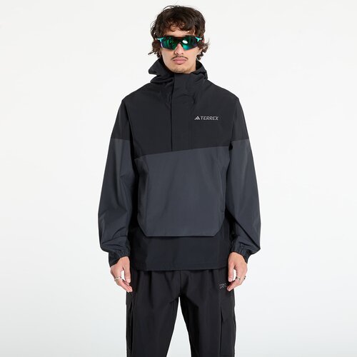 Adidas Jopica Terrex Xploric 2.5L Climaproof Anorak Black/ Semi Impact Orange S Cene
