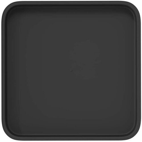  Kvadratna posuda za cvijeće 6 pcs Crna 21 x 21 x 2 cm Plastika Slike
