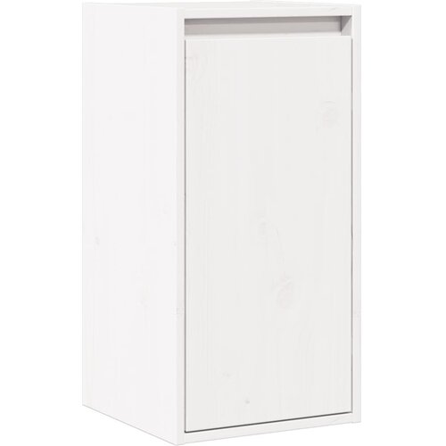 Furnova Stenska omarica bela 30x30x100 cm trdna borovina, (21949695) Cene