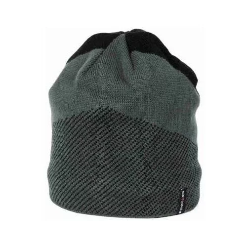Finmark zimska kapa Zimska pletena kapa, tamno zelena, veličina