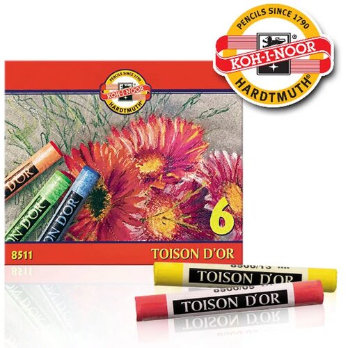 Toison, suvi pastel, set, 6K, kohinoor Slike