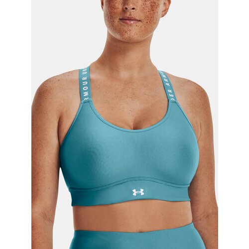 Under Armour Bra UA Infinity Mid Covered-BLU - Women Cijene