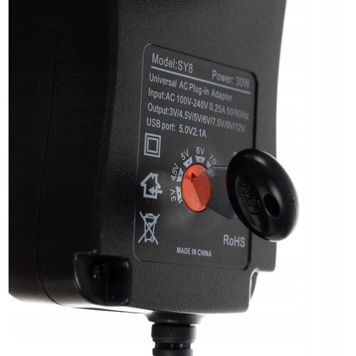  30W univerzalni napajalnik 3-12V USB Slike