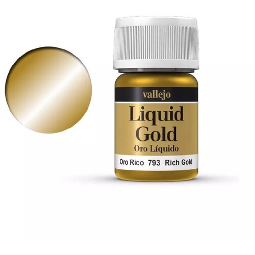 Vallejo Rich Gold (Alcohol Based) boja Slike