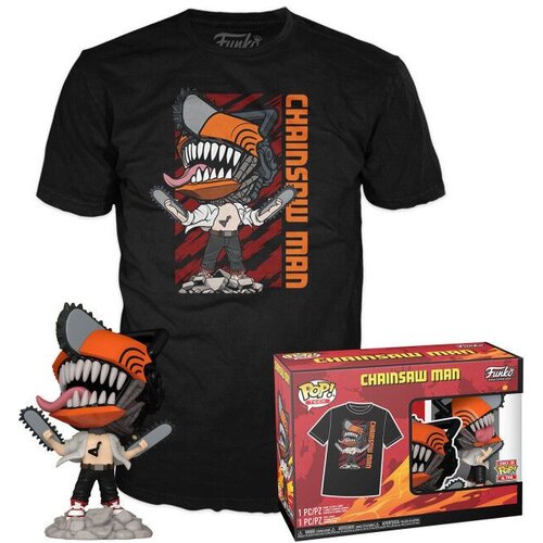 Funko Ekskluzivni Set Figura POP & Majica Leaping Chainsaw Man Cijene