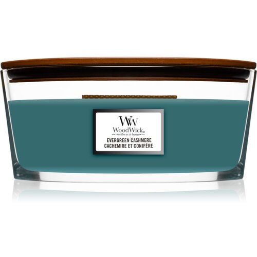 WoodWick Evergreen Cashmere mirisna svijeća s drvenim fitiljem (hearthwick) 453,6 g Cijene