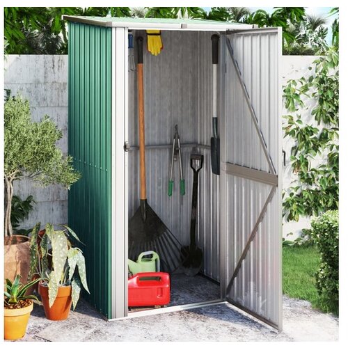  Vrtna lopa zelena 118,5x97x209,5 cm pocinkano jeklo Cene