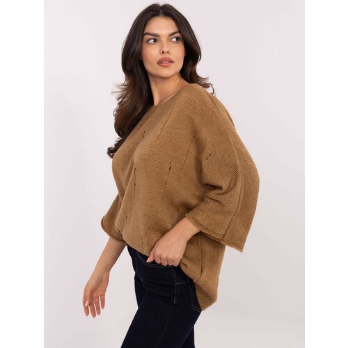 Italy Moda Sweater-DHJ-SW-9314.04P-camel Cene