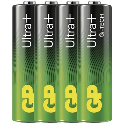 Gp Baterija alkalna ULTRA PLUS AA LR6 4 kos
