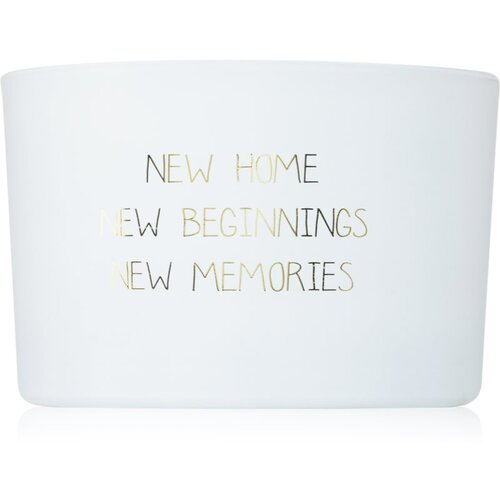 My Flame Fresh Cotton New Home, New Beginnings, New Memories mirisna svijeća 13x8 cm Cijene