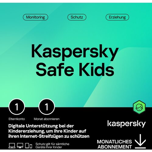 Kaspersky Safe Kids &amp;ndash; 1 User, 1 Month - Subscription (ABO) &amp;ndash; ESD-DownloadESD&amp;quot; Slike
