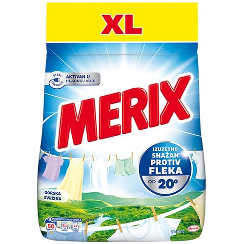 Merix gorska svez. prašak 3,75kg 50WL Cene