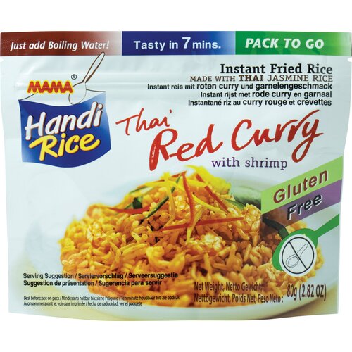 Instant Rice - Thai Red Curry with Shrimp - 80 g Cene