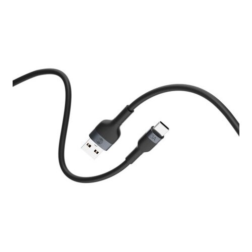 Forever Flexible kabal (USB-C) 1m 3A crni ( 21283 ) Cene