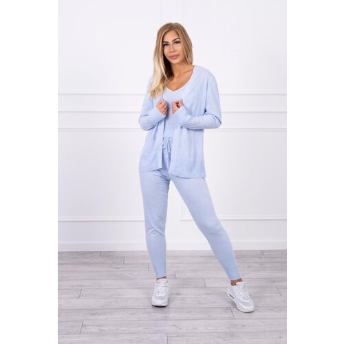 Kesi 3-piece sweater set blue Slike