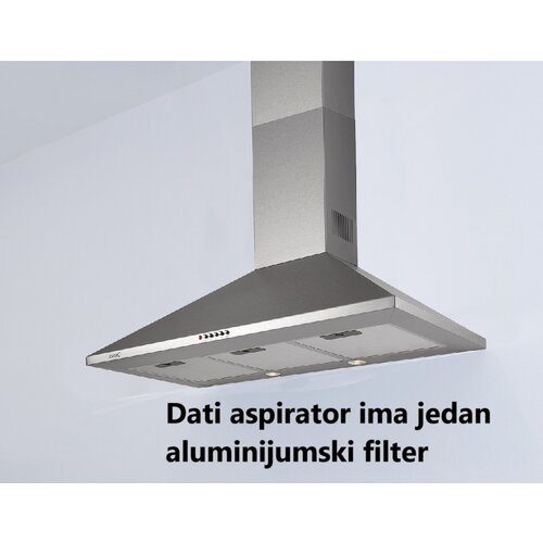 Cata aspirator omega 600 x inox 60CM Slike