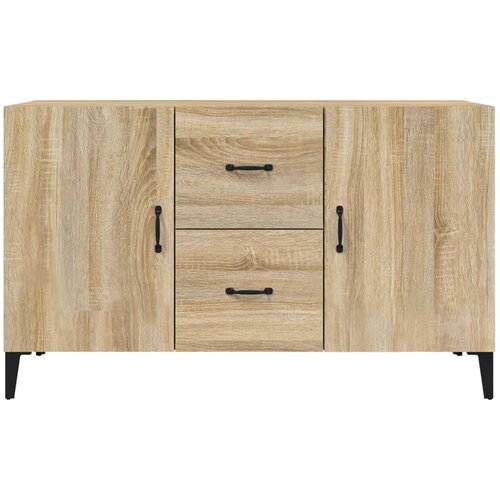 Komoda boja hrasta sonome 100x36x60 cm od konstruiranog drva Slike