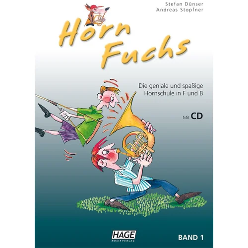 HAGE Musikverlag Cornet Fox Volume 1 with CD Nota