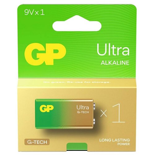 GP Batteries Ultra Alkalna 9V GP baterija 1604AU (6LF22), (21233313) Cene
