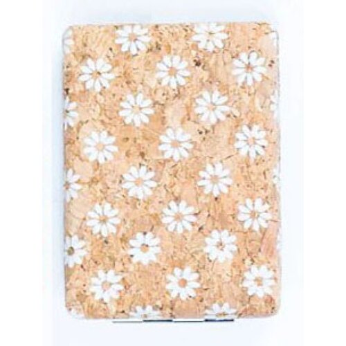 Viter ogledalce cork floral design ( L-855_10 ) Slike