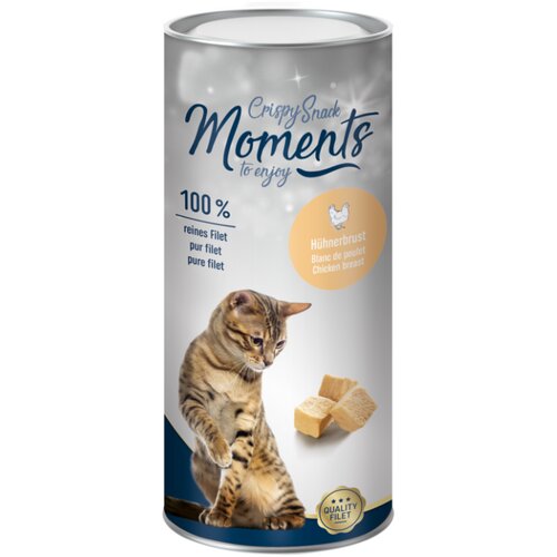 Moments poslastica za mačke Crispy piletina 25 g Slike