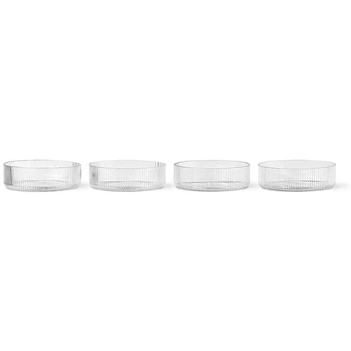 ferm LIVING Zdjelica za posluživanje Ripple 4-pack