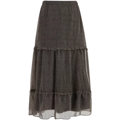 DreiMaster Vintage Suknja 'Ikita' tamno bež / moka smeđa