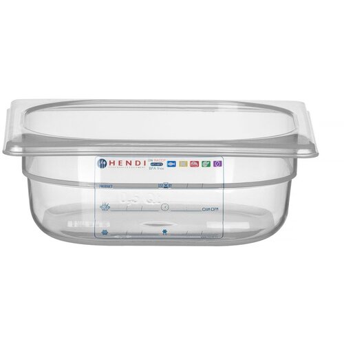 Hendi gastronorm posuda 1/6, gn 1/6, 1L, providno, 176x162x(H)65mm Cene