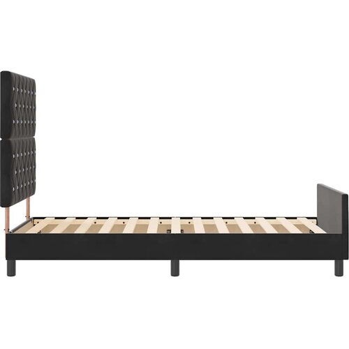  Krevet s opruga kutije s uzglavljem Crna 90 x 200 cm Bar&amp;scaron;un Slike