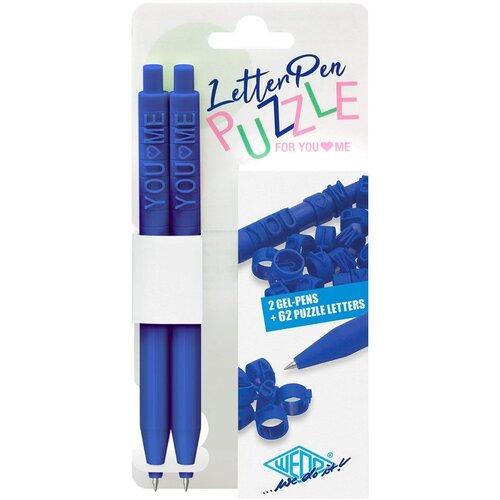 Wedo Olovka kemijska Letterpen puzzle 2/1 plava Slike