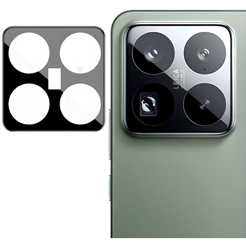 Techsuit za&amp;scaron;titno staklo za kameru za Xiaomi 15 Pro - Crna KP36697 Slike