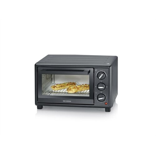 Severin Mini pećnica TO2078, 1380 W, Crna Slike