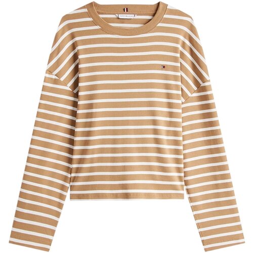 Tommy Hilfiger Majice z dolgimi rokavi MODERN CODY RLX C-NK WW0WW45519 Kostanjeva Cene
