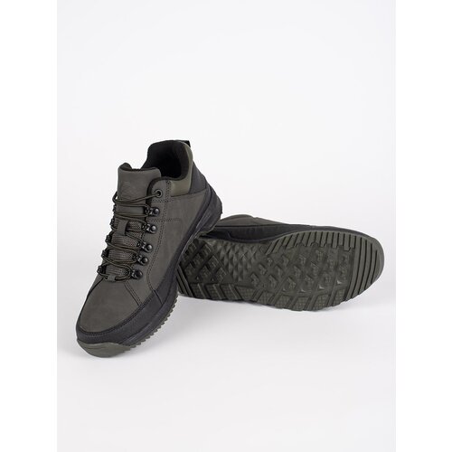 VICO Green Lace-Up Men's Hiking Boots Cene
