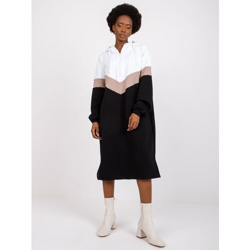 RUE PARIS Dress-RV-SK-7462.00-white-black Slike