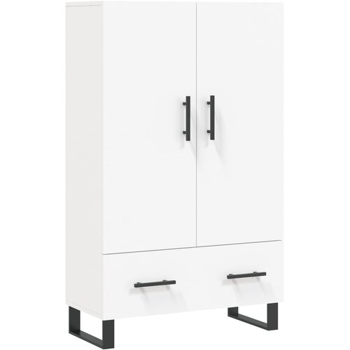 Maison Chic Visoka omara - Komoda - Predalnik bela 69,5x31x115 cm inženirski les, (21719062) Cene