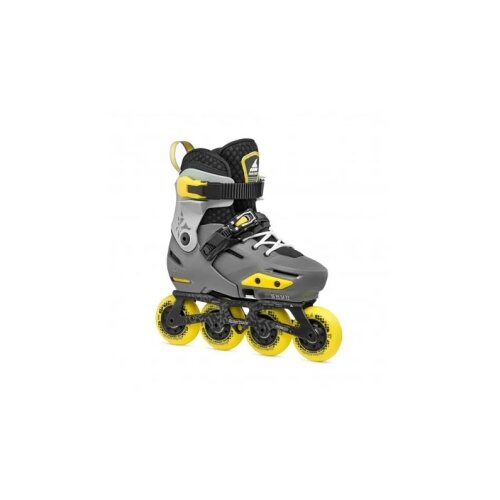  ROLERI ROLLERBLADE DEČIJI APEX charcoal-yellow Slike