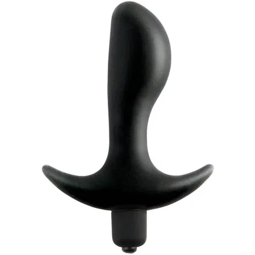 Pipedream analfantasy perfect plug - vodoodporen silikonski vibrator za prostato (črn)