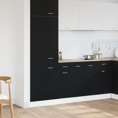 vidaXL Kuhinjski ormar Crni hrast Konstruirano drvo 30 x 46 x 81,5 cm Cijene