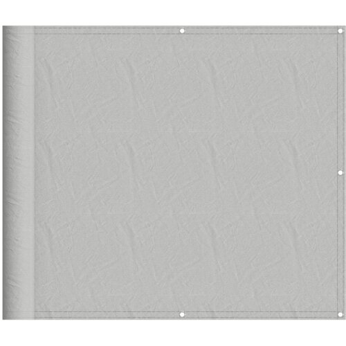 vidaXL Balkonsko platno svetlo sivo 90x400 cm 100 % poliester oxford, (21141681) Cene