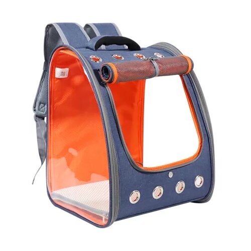 Freedog ranac za transport ljubimaca beta, 35x30x42 cm, teget Slike