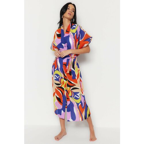 Trendyol Kimono & Caftan - Multi-color - Oversize Slike