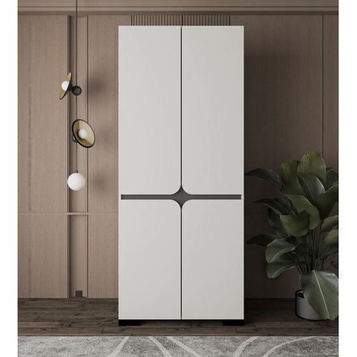 Hanah home ormar Floransa Star 90, 90 cm, sivi Cene