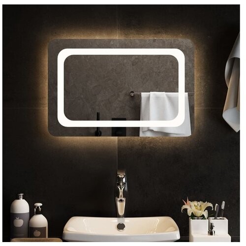  LED kopalniško ogledalo 60x40 cm Cene