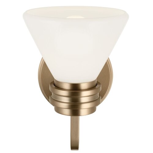  Kichler KL-FARUM1-CPZ - LED kupatilska svetiljka FARUM 1xG9/3W/230V mesing Slike