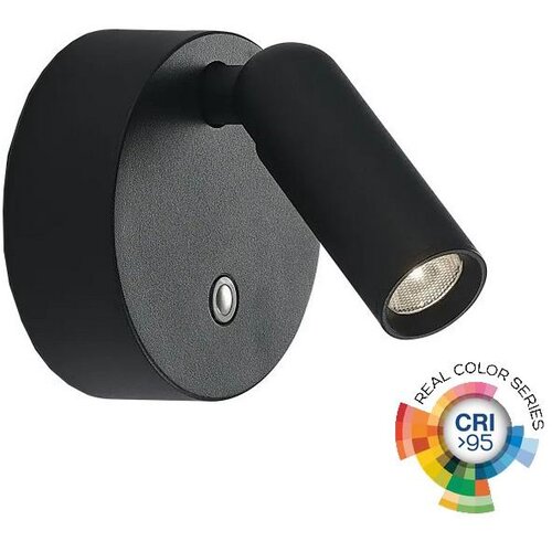 Ideal Lux led prigu&scaron;iva punjivo zidno spot svetlo bean LED/3W/5V cri 95 crna Cene